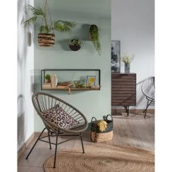 Kave Home - Cache-pot Mural Aldina Marron 14 X 26 Cm - Marron -KAVE HOME Soldes 2022 15018040 3