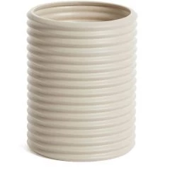 Kave Home - Vase Aleray Blanc - Beige