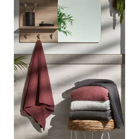 Kave Home - Tapis De Bain Miekki Gris Foncé 40 X 60 Cm - Noir 4 Kave Home - Tapis De Bain Miekki Gris Foncé 40 X 60 Cm - Noir – Image 2