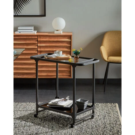 Kave Home - Table D'appoint Duilia 75 X 35 Cm - Noir 5 Kave Home - Table D'appoint Duilia 75 X 35 Cm - Noir – Image 3