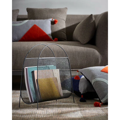 Kave Home - Porte-revue Aviva - Gris 4 Kave Home - Porte-revue Aviva - Gris – Image 2