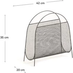 Kave Home - Porte-revue Aviva - Gris 7 Kave Home - Porte-revue Aviva - Gris -KAVE HOME Soldes 2022 15117351 3