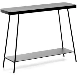 Kave Home - Console Duilia 110 X 85 Cm - Noir