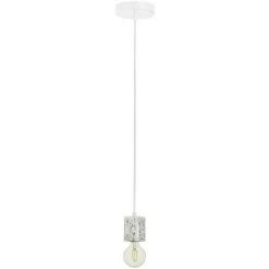 Kave Home - Suspension Analia Carré - Blanc