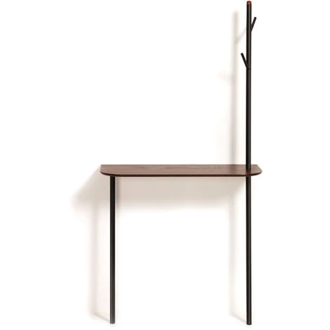Kave Home - Console Avec Portemanteau Marcolina 80 X 160 Cm - Noir 4 Kave Home - Console Avec Portemanteau Marcolina 80 X 160 Cm - Noir – Image 2