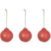 Kave Home - Boule De Noël Galia étoiles - Rouge 1 Kave Home - Boule De Noël Galia étoiles - Rouge -KAVE HOME Soldes 2022 15632398 1