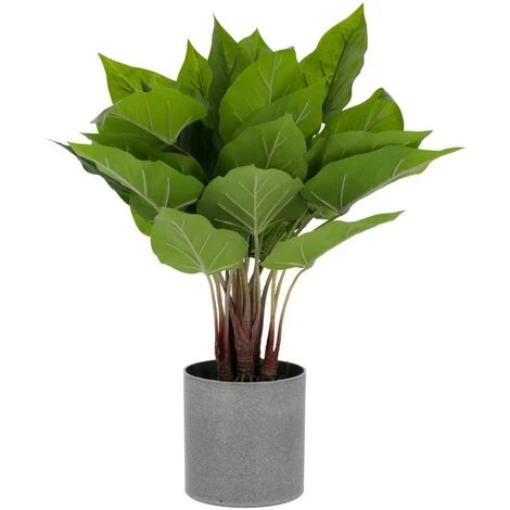 Kave Home - Plante Artificielle Anthurium De 50 Cm - Vert 3 Kave Home - Plante Artificielle Anthurium De 50 Cm - Vert