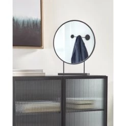 Kave Home - Miroir Libia 36 X 45 Cm - Noir -KAVE HOME Soldes 2022 26696543 2