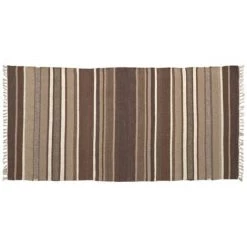 Kave Home - Tapis Radha 70 X 140 Cm - Marron