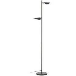 Kave Home - Lampadaire Veleira - Noir