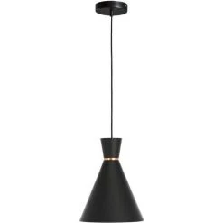Kave Home - Suspension Vesta Noire - Noir