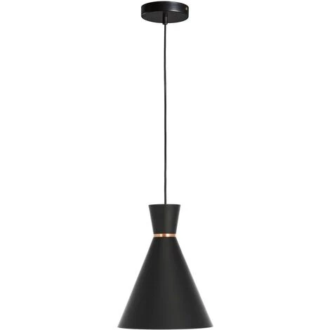 Kave Home - Suspension Vesta Noire - Noir 3 Kave Home - Suspension Vesta Noire - Noir
