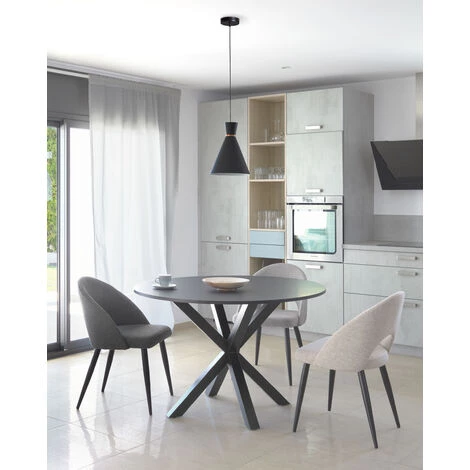 Kave Home - Suspension Vesta Noire - Noir 4 Kave Home - Suspension Vesta Noire - Noir – Image 2