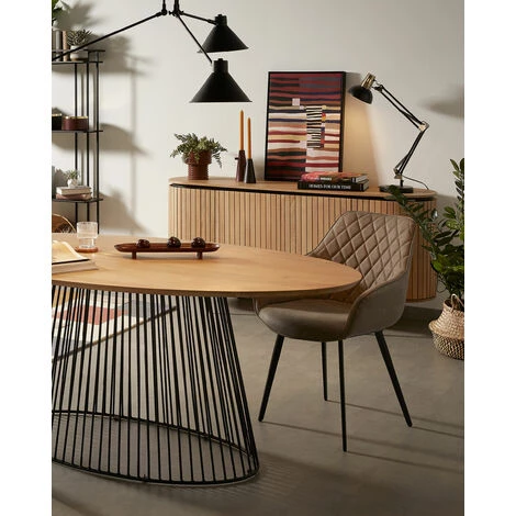 Kave Home - Lampe De Table Kristine - Noir 4 Kave Home - Lampe De Table Kristine - Noir – Image 2