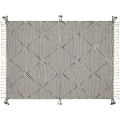 Kave Home - Tapis Nurit 160 X 230 Cm Noir - Noir