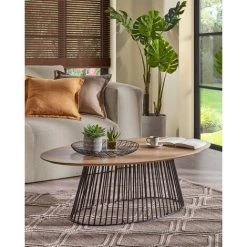 Kave Home - Centre De Table Carisa En Métal Noir - Noir 7 Kave Home - Centre De Table Carisa En Métal Noir - Noir -KAVE HOME Soldes 2022 27031518 3