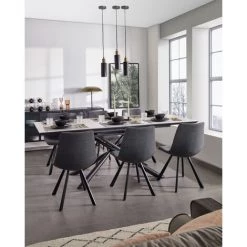 Kave Home - Tableau Bamidele 60 X 90 Cm Palmiers - Vert 5 Kave Home - Tableau Bamidele 60 X 90 Cm Palmiers - Vert -KAVE HOME Soldes 2022 27172863 2