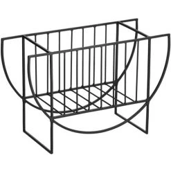 Kave Home - Porte-revues Aubrey Noir - Noir