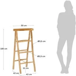 Kave Home - Porte-serviettes Marge - Naturel 9 Kave Home - Porte-serviettes Marge - Naturel -KAVE HOME Soldes 2022 27642073 4