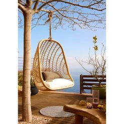 Kave Home - Fauteuil Suspendu Ekaterina En Rotin - Naturel 10 Kave Home - Fauteuil Suspendu Ekaterina En Rotin - Naturel -KAVE HOME Soldes 2022 27642319 4