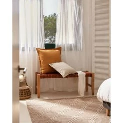 Kave Home - Banc Calixta 120 Cm - Naturel 8 Kave Home - Banc Calixta 120 Cm - Naturel -KAVE HOME Soldes 2022 27642322 3