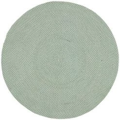 Kave Home - Tapis Rond Rodhe 100 % PET Vert Ø 150 Cm - Vert