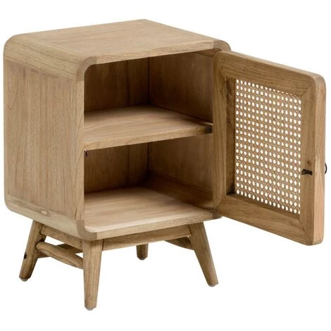 Kave Home - Chevet Nalu 40 X 55 Cm - Naturel 4 Kave Home - Chevet Nalu 40 X 55 Cm - Naturel – Image 2