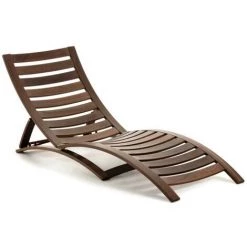 Kave Home - Transat Lucien Bois Naturel - Marron