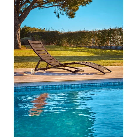 Kave Home - Transat Lucien Bois Naturel - Marron 4 Kave Home - Transat Lucien Bois Naturel - Marron – Image 2