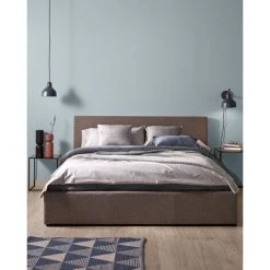 Kave Home - Lit Avec Coffre Nahiri Gris 160 X 200 Cm - Gris -KAVE HOME Soldes 2022 27642394 4