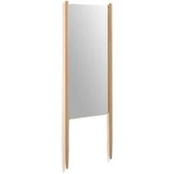 Kave Home - Miroir Natane Bois De Bouleau 54 X 160 Cm - Naturel