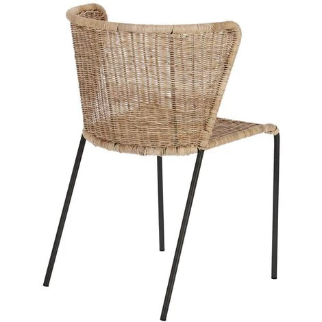 Kave Home - Chaise Fantine En Rotin - Naturel 5 Kave Home - Chaise Fantine En Rotin - Naturel – Image 3