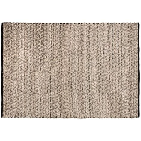 Kave Home - Tapis Neida Laine Marron 160 X 230 Cm - Marron 3 Kave Home - Tapis Neida Laine Marron 160 X 230 Cm - Marron