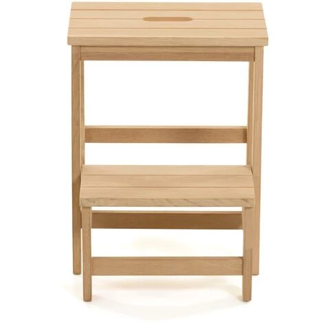 Kave Home - Repose-pieds Nell 40 X 43 Cm - Naturel 4 Kave Home - Repose-pieds Nell 40 X 43 Cm - Naturel – Image 3