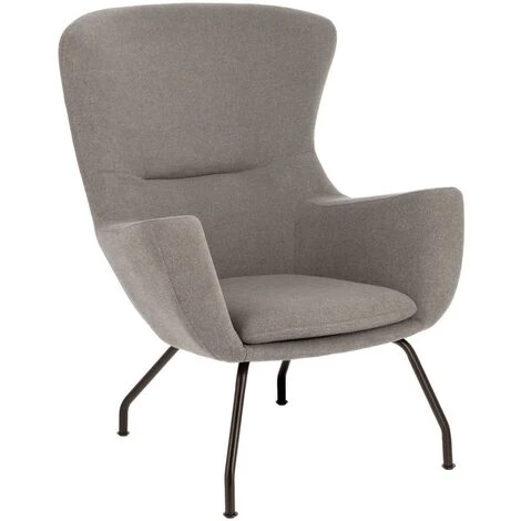 Kave Home - Fauteuil Otilia - Gris 3 Kave Home - Fauteuil Otilia - Gris