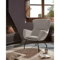 Kave Home - Fauteuil Otilia - Gris 10 Kave Home - Fauteuil Otilia - Gris -KAVE HOME Soldes 2022 27642421 4