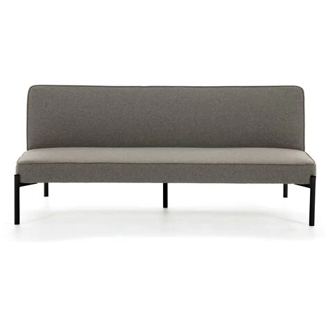 Kave Home - Canapé Convertible Nelki 3 Places Gris 190 Cm - Gris 4 Kave Home - Canapé Convertible Nelki 3 Places Gris 190 Cm - Gris – Image 2