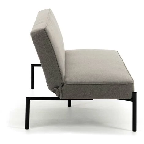 Kave Home - Canapé Convertible Nelki 3 Places Gris 190 Cm - Gris 5 Kave Home - Canapé Convertible Nelki 3 Places Gris 190 Cm - Gris – Image 3