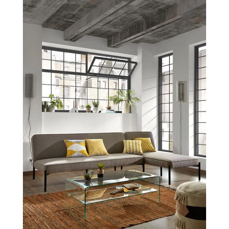 Kave Home - Canapé Convertible Nelki 3 Places Gris 190 Cm - Gris 6 Kave Home - Canapé Convertible Nelki 3 Places Gris 190 Cm - Gris – Image 4