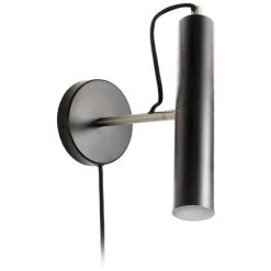 Kave Home - Applique Maude Noire - Noir