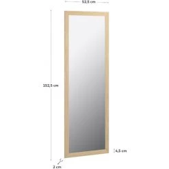 Kave Home - Miroir Wilany 52,5 X 152,5 Cm Avec Finition Naturelle - Naturel 9 Kave Home - Miroir Wilany 52,5 X 152,5 Cm Avec Finition Naturelle - Naturel -KAVE HOME Soldes 2022 27642511 4