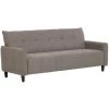 Kave Home - Canapé Convertible Nury 3 Places Gris 205 Cm - Gris -KAVE HOME Soldes 2022 27642520 1