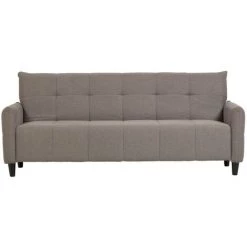 Kave Home - Canapé Convertible Nury 3 Places Gris 205 Cm - Gris 7 Kave Home - Canapé Convertible Nury 3 Places Gris 205 Cm - Gris -KAVE HOME Soldes 2022 27642520 2