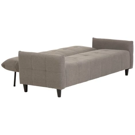 Kave Home - Canapé Convertible Nury 3 Places Gris 205 Cm - Gris 5 Kave Home - Canapé Convertible Nury 3 Places Gris 205 Cm - Gris – Image 3