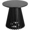 Kave Home - Table Dappoint Jeanette En Bois De Mindy Massif Noir Ø 50 Cm - Noir 1 Kave Home - Table Dappoint Jeanette En Bois De Mindy Massif Noir Ø 50 Cm - Noir -KAVE HOME Soldes 2022 27823614 1