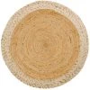 Kave Home - Tapis Rond Meray En Jute Et Laine Blanc Ø 100 Cm - Naturel 2 Kave Home - Tapis Rond Meray En Jute Et Laine Blanc Ø 100 Cm - Naturel -KAVE HOME Soldes 2022 27979140 1