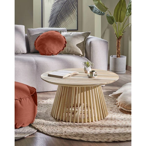 Kave Home - Tapis Rond Takashi 100 % Laine Beige Ø 150 Cm - Beige 4 Kave Home - Tapis Rond Takashi 100 % Laine Beige Ø 150 Cm - Beige – Image 2