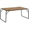 Kave Home - Table Yukari En Acacia Massif Effet Teck Et Pieds En Acier Noir 165 X 90 Cm FSC 100% - Naturel 2 Kave Home - Table Yukari En Acacia Massif Effet Teck Et Pieds En Acier Noir 165 X 90 Cm FSC 100% - Naturel -KAVE HOME Soldes 2022 27979181 1