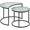 Kave Home - Ensemble Bast De 2 Tables Dappoint - Noir -KAVE HOME Soldes 2022 27979249 1