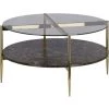 Kave Home - Table Basse Kamilah Ø 84 Cm - Doré 1 Kave Home - Table Basse Kamilah Ø 84 Cm - Doré -KAVE HOME Soldes 2022 27979251 1